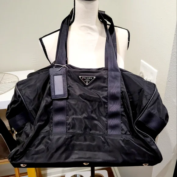 Prada | Tessuto Weekender Duffle Bag - Picture 2 of 13